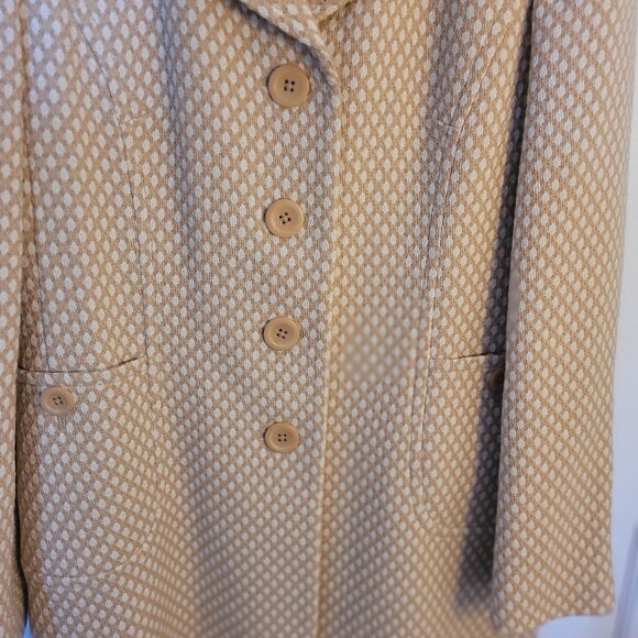 Ann Taylor Tweed Wool Lightweight Coat.  Ladies.  Size M - Picture 4 of 5